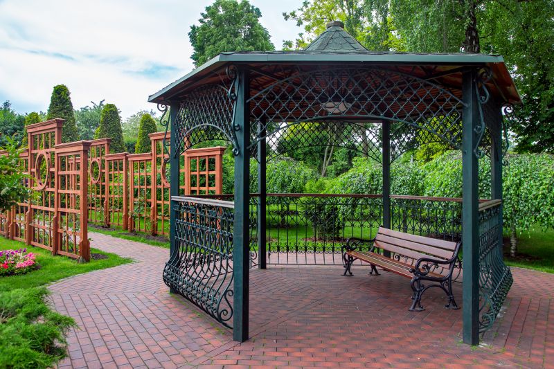 Bench Gazebo Installation