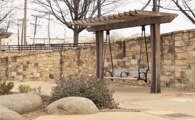 Bench Gazebo Installation detail