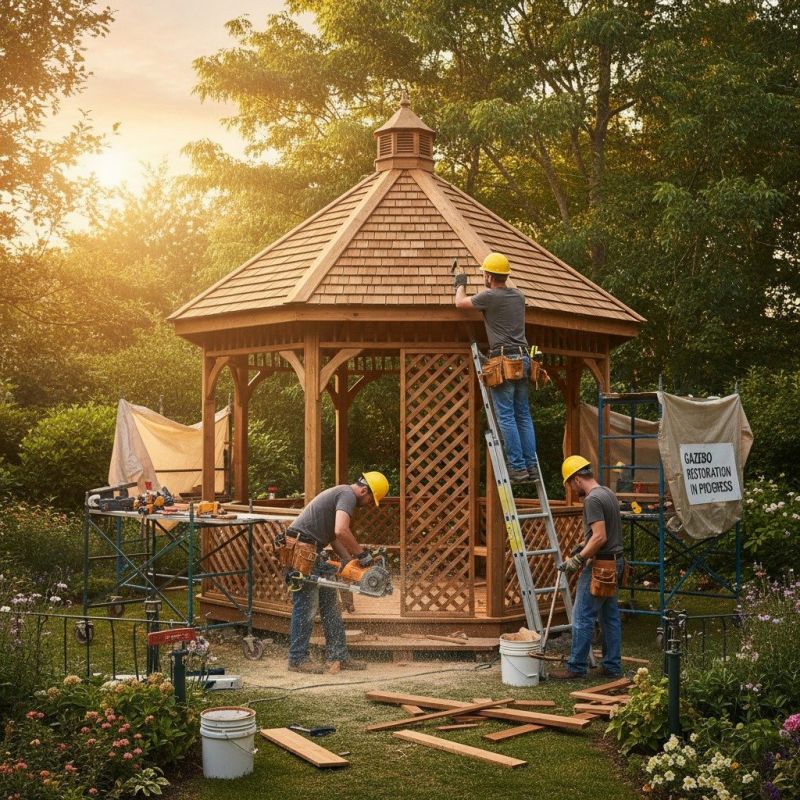 Contact About Bench Gazebo Installation